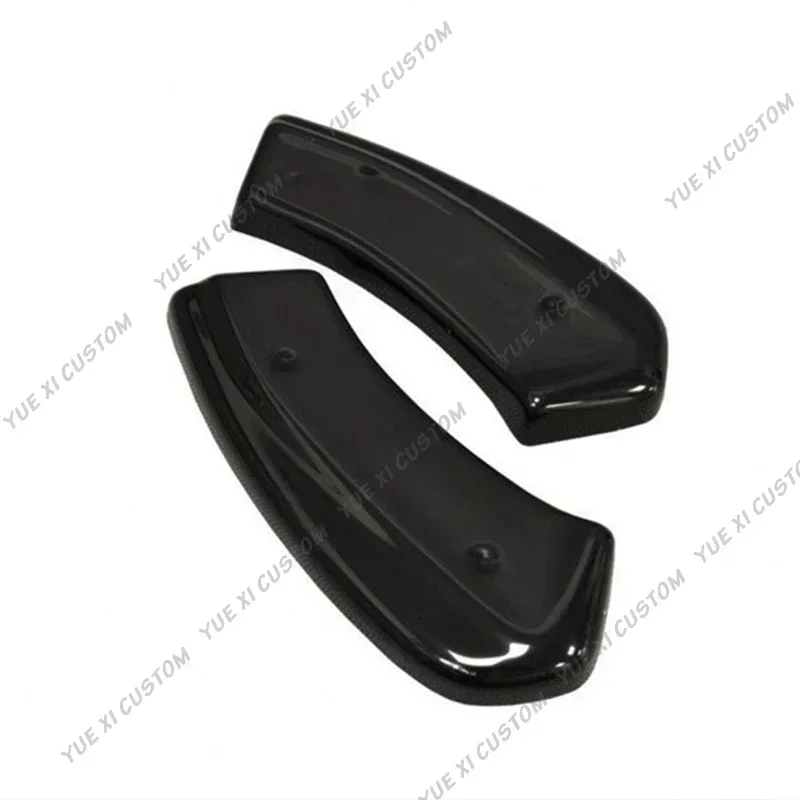 For Vw Golf Mk7 Golf 7 GTI 2012-2020 Maxton Style Car Rear Bumper Side Splitters Glossy Black Rear Side Corner Apron Bodykits