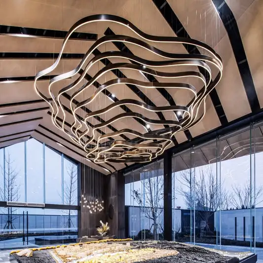 Opulent Large Crystal and Metal Chandelier for Grand Staircases Lobbies and Entryways