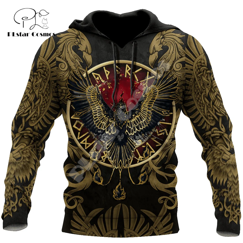 

NewFashion Newest Nordic Mythology Warrior Odin Fenrir Wolf Tattoo 3DPrint Men/Women Pullover Harajuku Casual Jacket Hoodies Q12