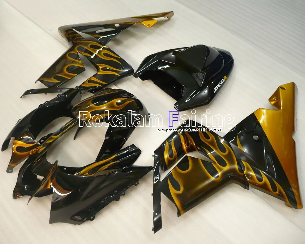 

Модный обтекатель для мотоцикла Kawasaki NINJA ZX-10R 2004-2005 (литье под давлением)