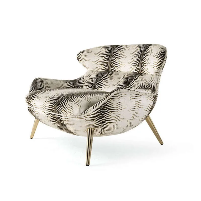 

Sofa Leisure Chair Modern Luxury Villa Mansion Living Room Personalized Fancy House Single