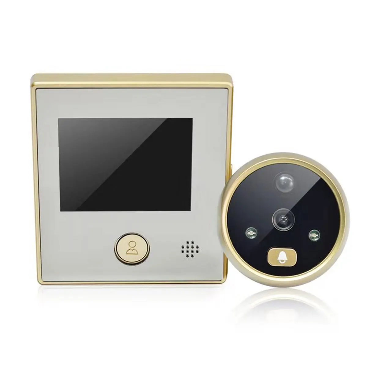 4.3Inch LCD Display  Build-in Battery  Video Door Phone Long Time Standby HD Visual Doorbell Peephole Viewer