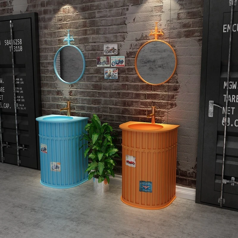 Washbasin basin, bar creative container column basin