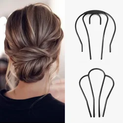 Fashion Women Hair Twist Styling Clip Stick Bun Maker DIY Hair Braiding Tools Hair Accessories Braider DIY Hairstyle