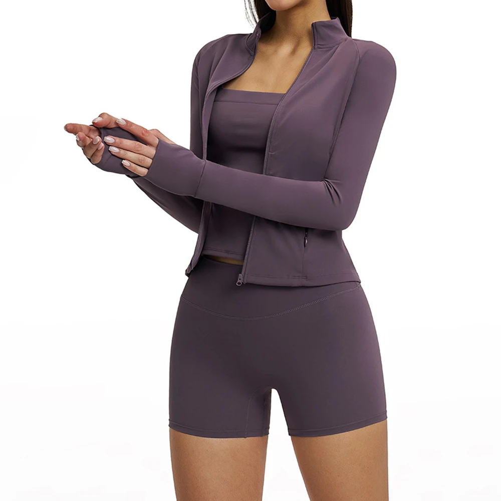 

Женский спортивный костюм из 3 предметов: комплект для йоги, спортивная одежда, шорты с высокой талией, комплект для фитнеса, костюм для тренировок с эффектом пуш-ап