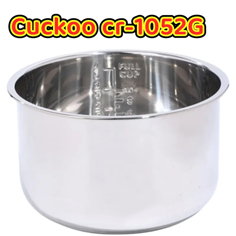 Olla interior de acero inoxidable 304 para arrocera multifunción Cuckoo cr-1052G, repuesto para arrocera
