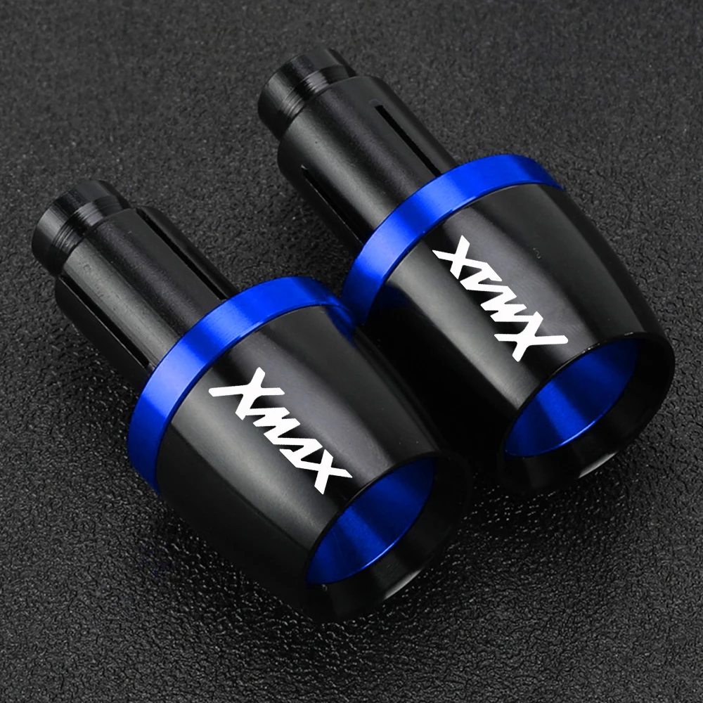 

XMAX For Yamaha X-MAX 125 250 300 400 X MAX 2017 2018 All Year Universal Handlebar Grips Bar Ends Cap Counterweight Plug Slide