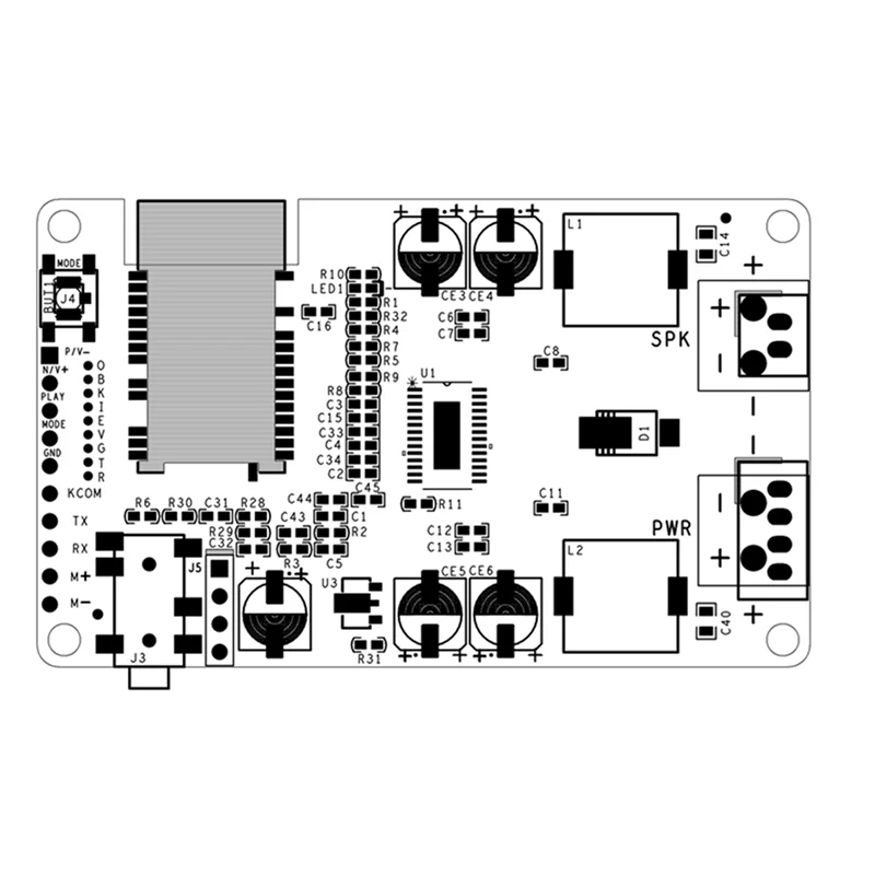 

FULL-10X TWS TPA3118 Amplifier Audio Board Amplificador AUX 30W/20W BK3266 5.0 Bluetooth Receiver HY5066MTWS