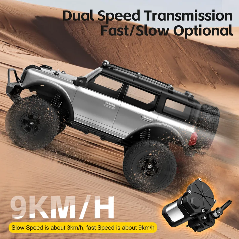 New Product 1:18: Liema 2.4g Electric Carbon Brush Motor Four-Wheel Drive Climbing Model Car 9km/H Remote Control Car Adult Toy
