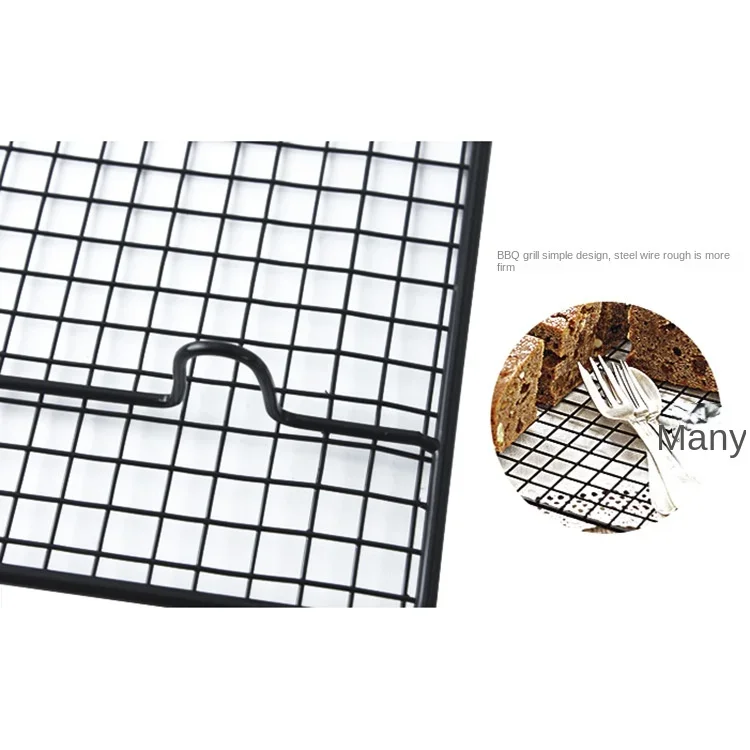 Cooling Rack for Baking Cake Pastry Bread Pie Biscuit Dish Tray Nonstick Stainless Steel Drip Dry Cooling Grid Kitchen Gadgets