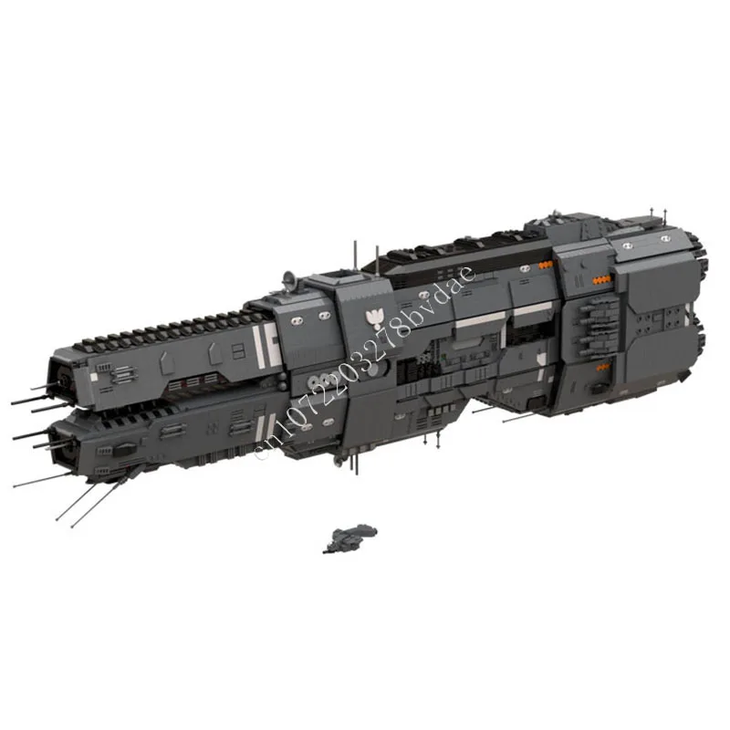 7705 PCS Large Sci Fi Battle Space Vessel Custom Building Blocks Warship Assembly Collectible Model Gift For Adult Display Decor