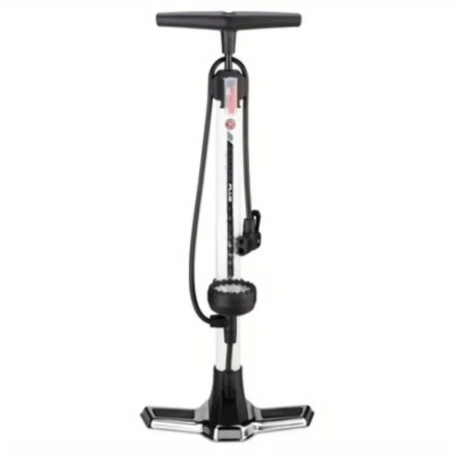 

Cyclone Plus Bike Pump - White Dual headed design fits Schrader and Presta valves