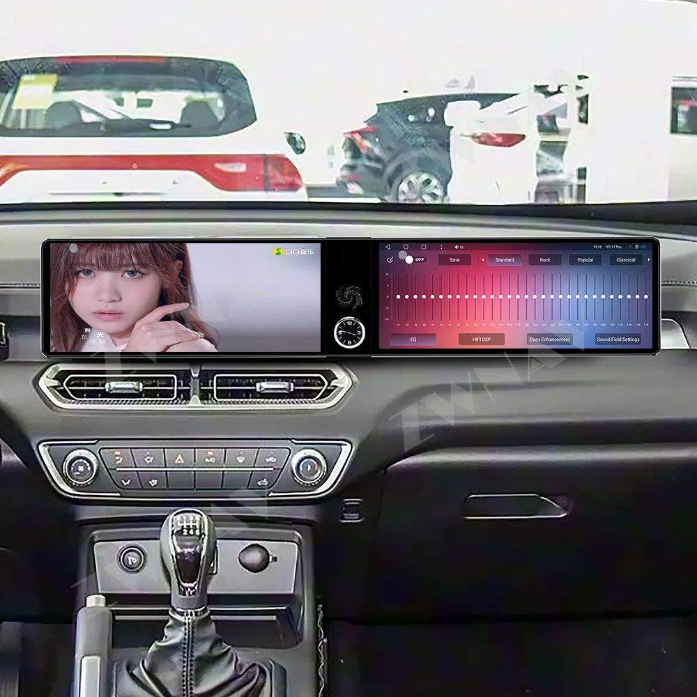 Dual 12.3” For Great Wall King Kong Cannon 2022-2025 Android13 GPS navigation carplay multimedia player radio wireless head uni