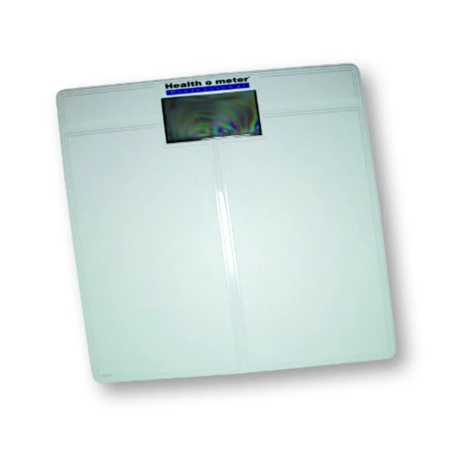Low Profile Digital Floor Scale for industrial use, stainless steel, black, high precision and easy-to-read LED display