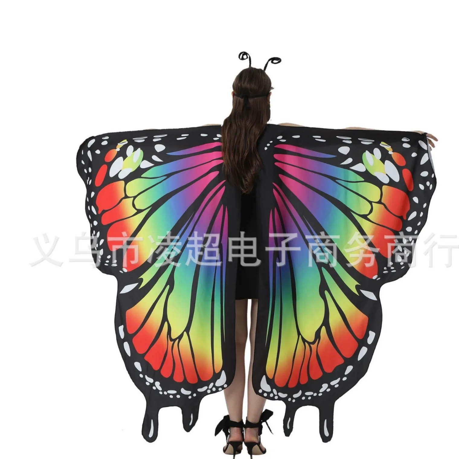 

Пальто с крыльями ангела, весенний плащ с бабочкой для взрослых, вращающаяся шаль с бабочкой, костюм для танцевального выступления, косплей