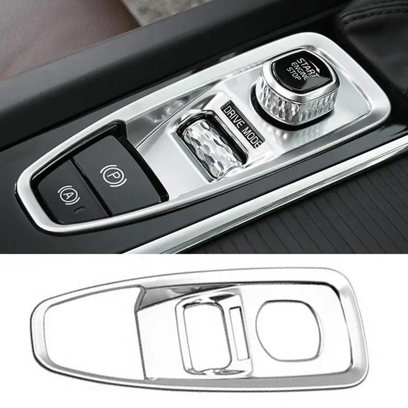 Electronic Handbrake Decoration Cover Hand Brake Ignition Switch Interior Decoration For Volvos S90 XC90 V90 XC60 S60