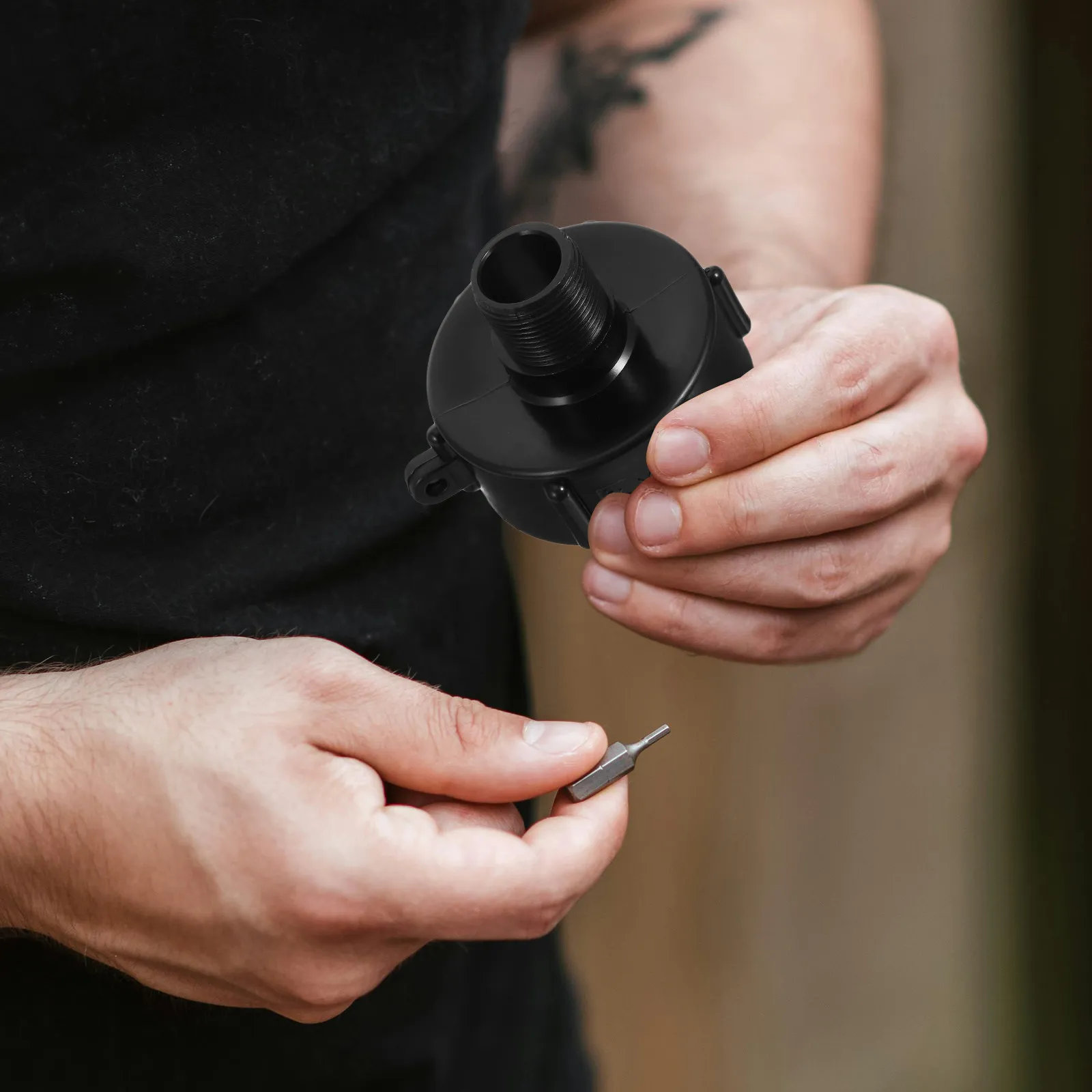 

Адаптер для еврокуба под садовый шланг, пластиковый, с мелкой резьбой, разъем «папа-мама», прочный адаптер для шланга бака для воды