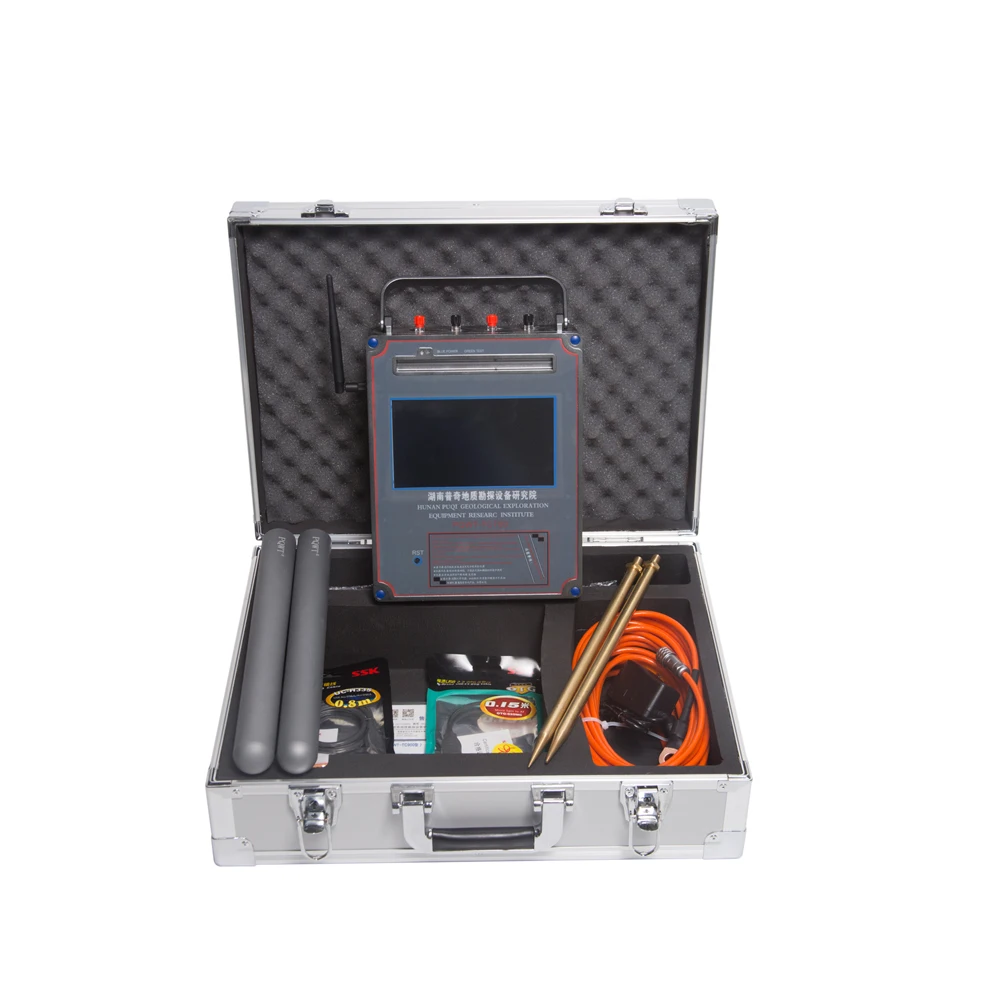 PQWT-TC1200 Portable Mapping 3D Imaging Easy Operation Deep Underground Water Detector 1500m