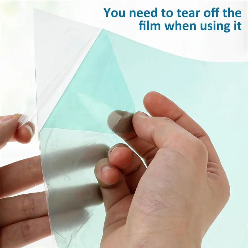 AT05-50Pcs Clear Acetate Sheets Transparent Plastic Sheets Heat Embossing Cards For DIY Scrapbook Photo Frames