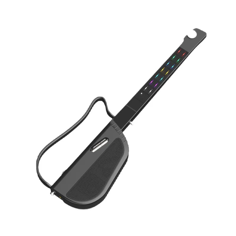 Stringless Guitar, Smart Electric Guitar for Beginners, Automatic Chord Accompaniment, Pain-Free Learning, No Strings Instrument