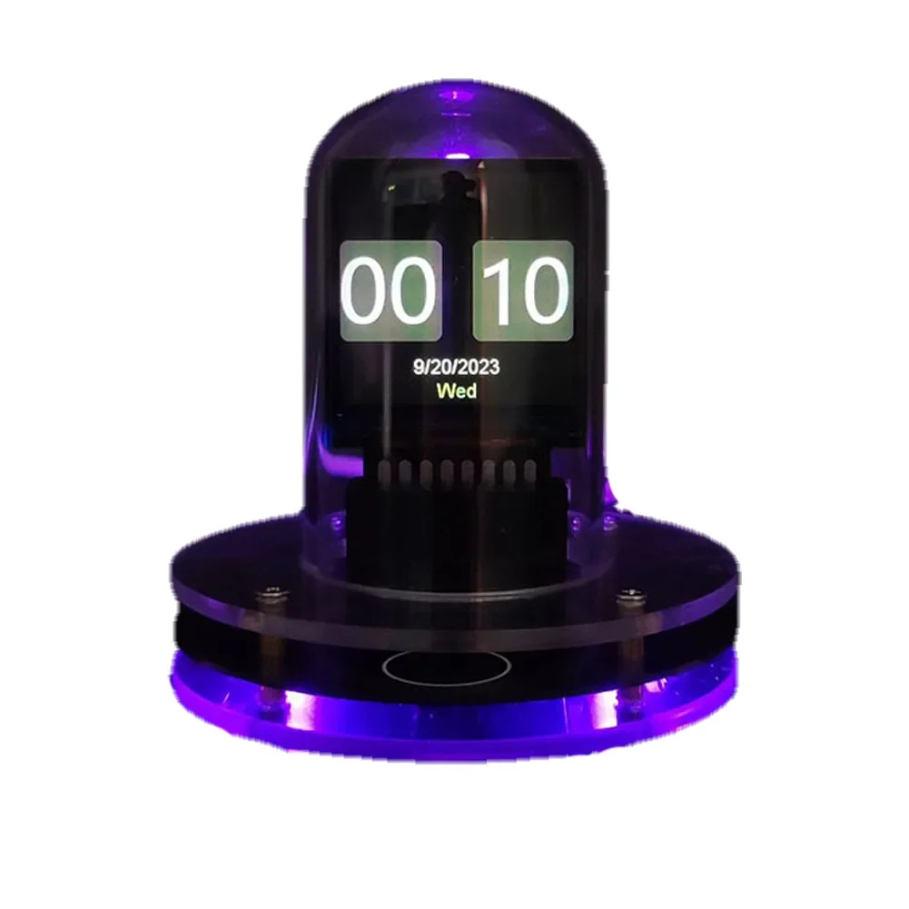 Nixie Tube Clock WIFI Nixie Tube Clock Automatic Time Synchronization Clear And Vibrant Display Dynamic Visual Experience