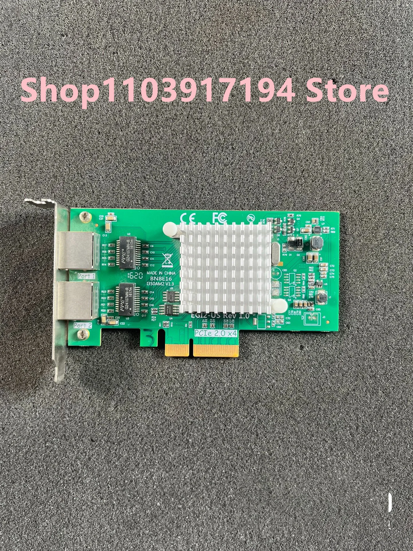 

FOR Shuguang EGI2-US REV1.0 PCI-E network interface Dual-port gigabit Network card