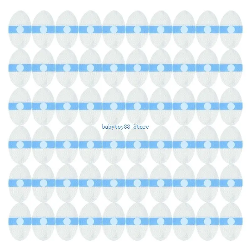 

Y4UD 10pcs/set Toddler Ear Care Bath Time Waterproof Stickers set Soft Silicone Ear set Secure Fit for Swimming