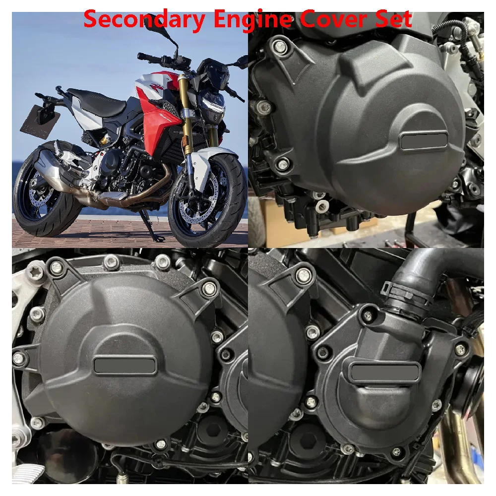 Fit for BMW F900R F900XR ABS F900 R XR 2020 2021 2022 2023 2024 Motorcycle Secondary Engine Case Cover Set Protection Guards Kit