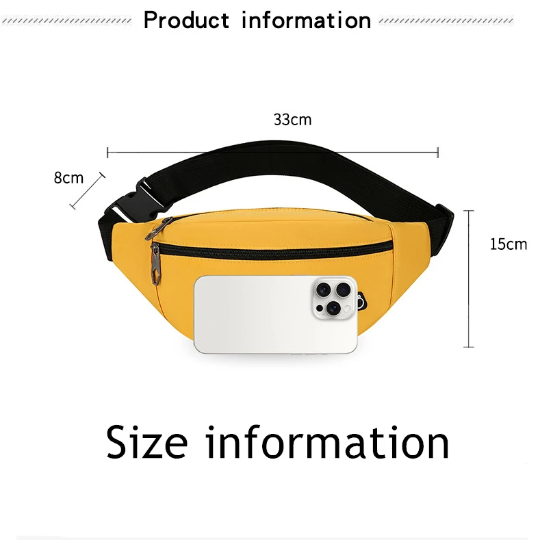 Anime Dragon Ball Son Goku Waist Bags For Unisex Waterproof Oxford Cloth Running Belt Bags Large Capacity Chest Crossbody Bag