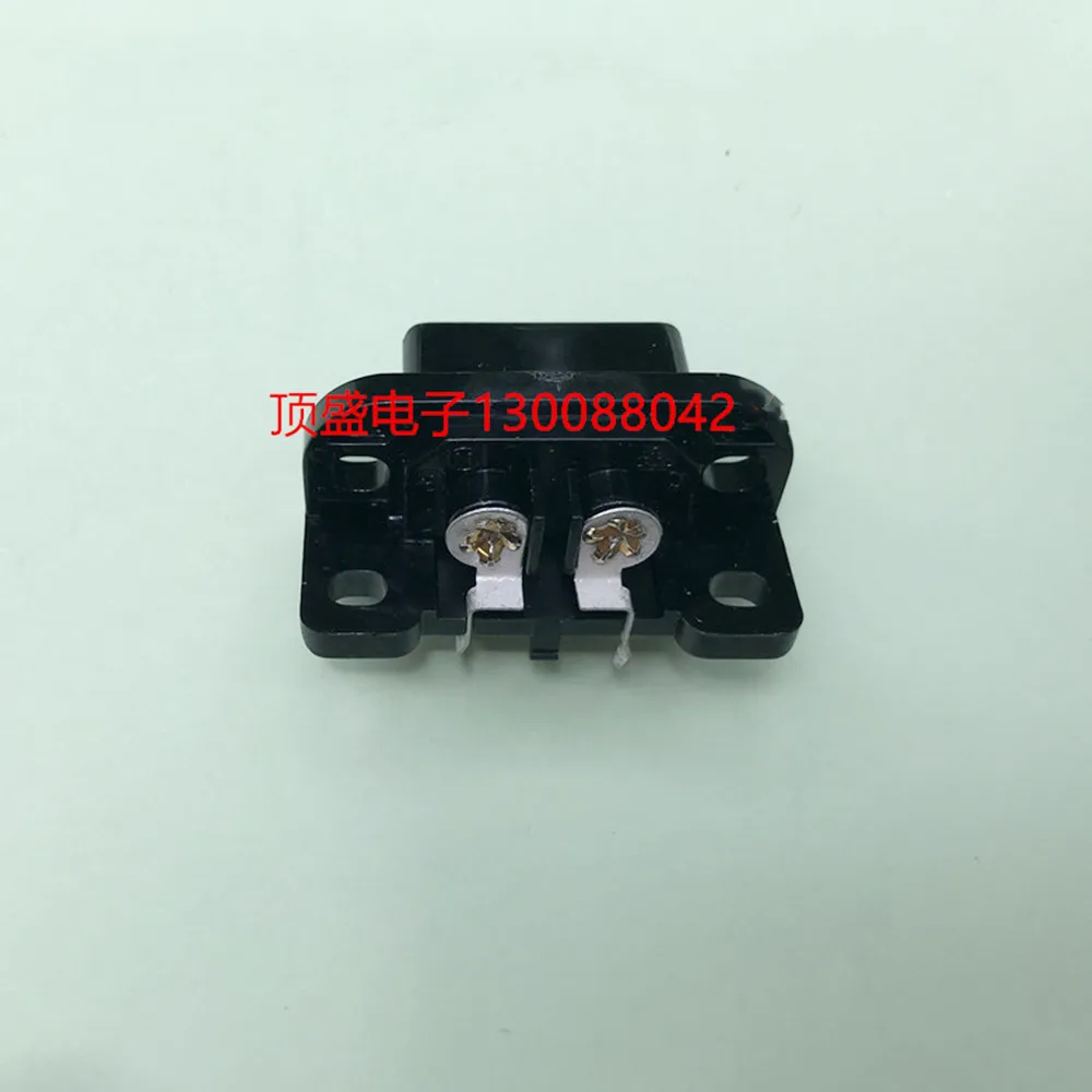Original new 100% RF-180-S 2.5A 250VAC horizontal socket connector with long foot mounting hole 2-core
