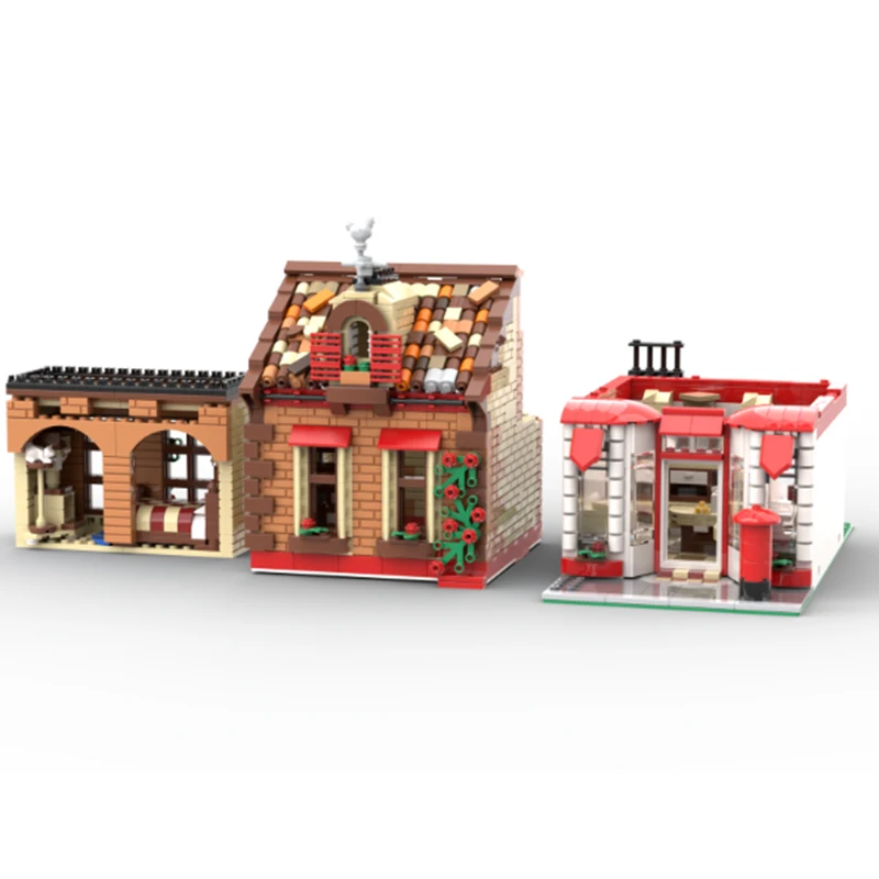 Spot Small Particle Assembly MOC-157397 House Building Series Castle 1811pcs Puzzle giocattolo per bambini modello fai da te regalo creativo