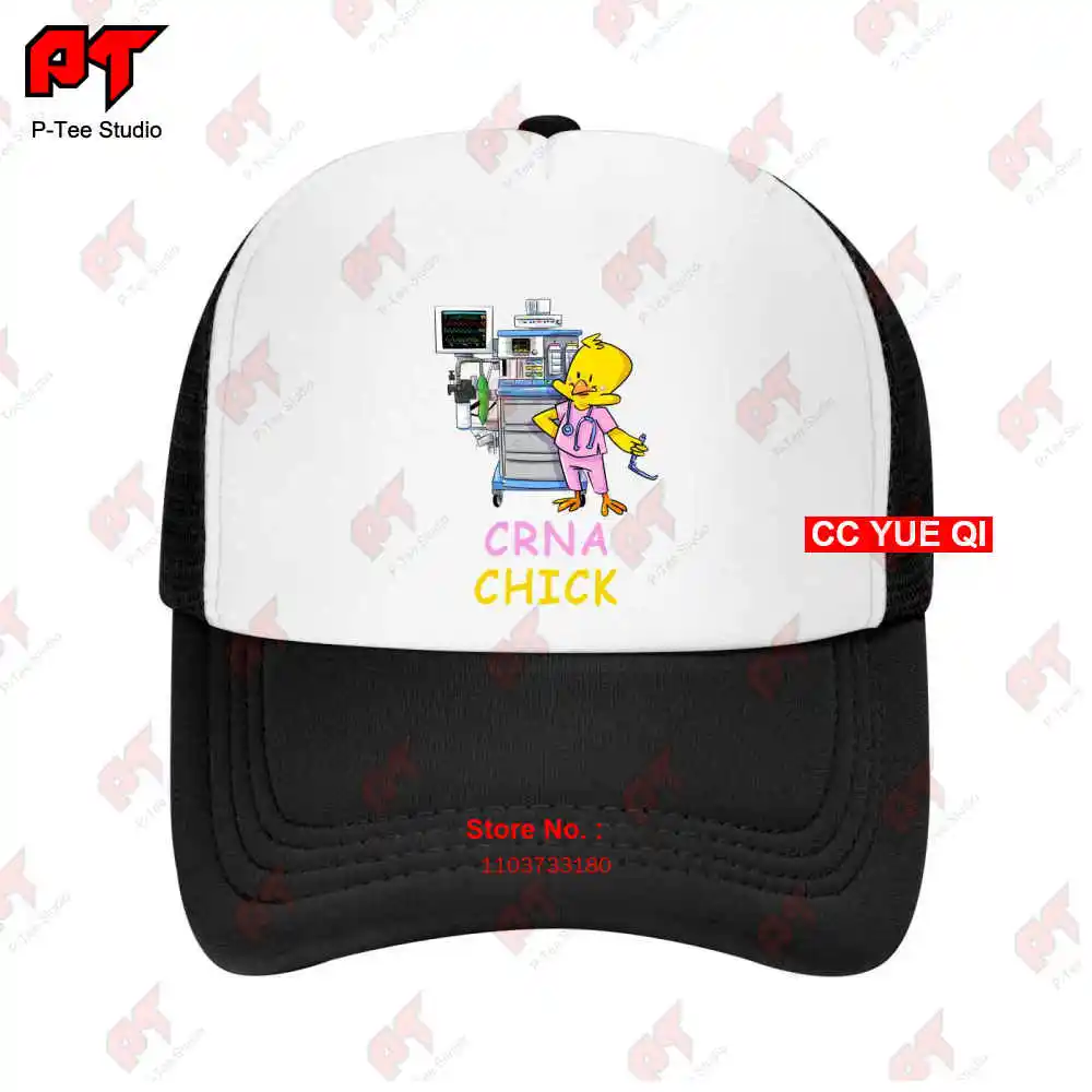 Crna Chick Anesthesia Machine Baseball Caps Truck Cap HWQD