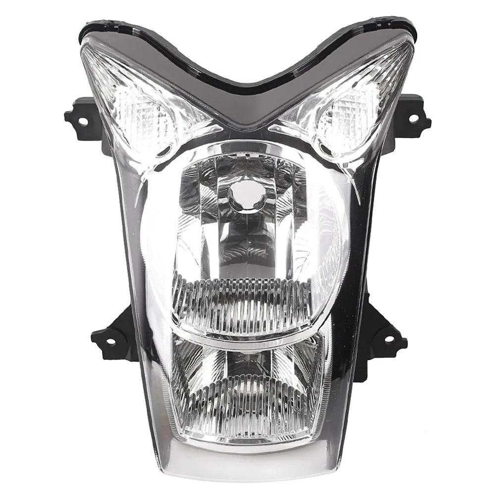 Motorcycle Front Headlight Head Light Lamp Housing Assembly For KAWASAKI ER-6N 2009 2010 ER6N 09 10