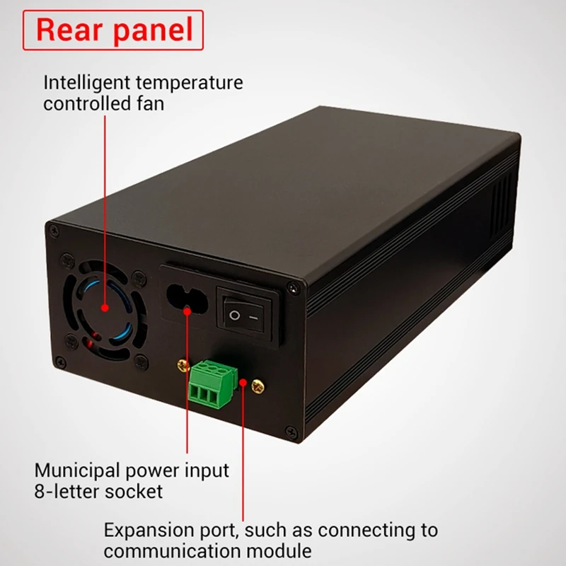 H02 CNC Power Supply Aluminum Alloy Shell Can Be AC DC Preamp Power Supply Installed Convenient Wiring B