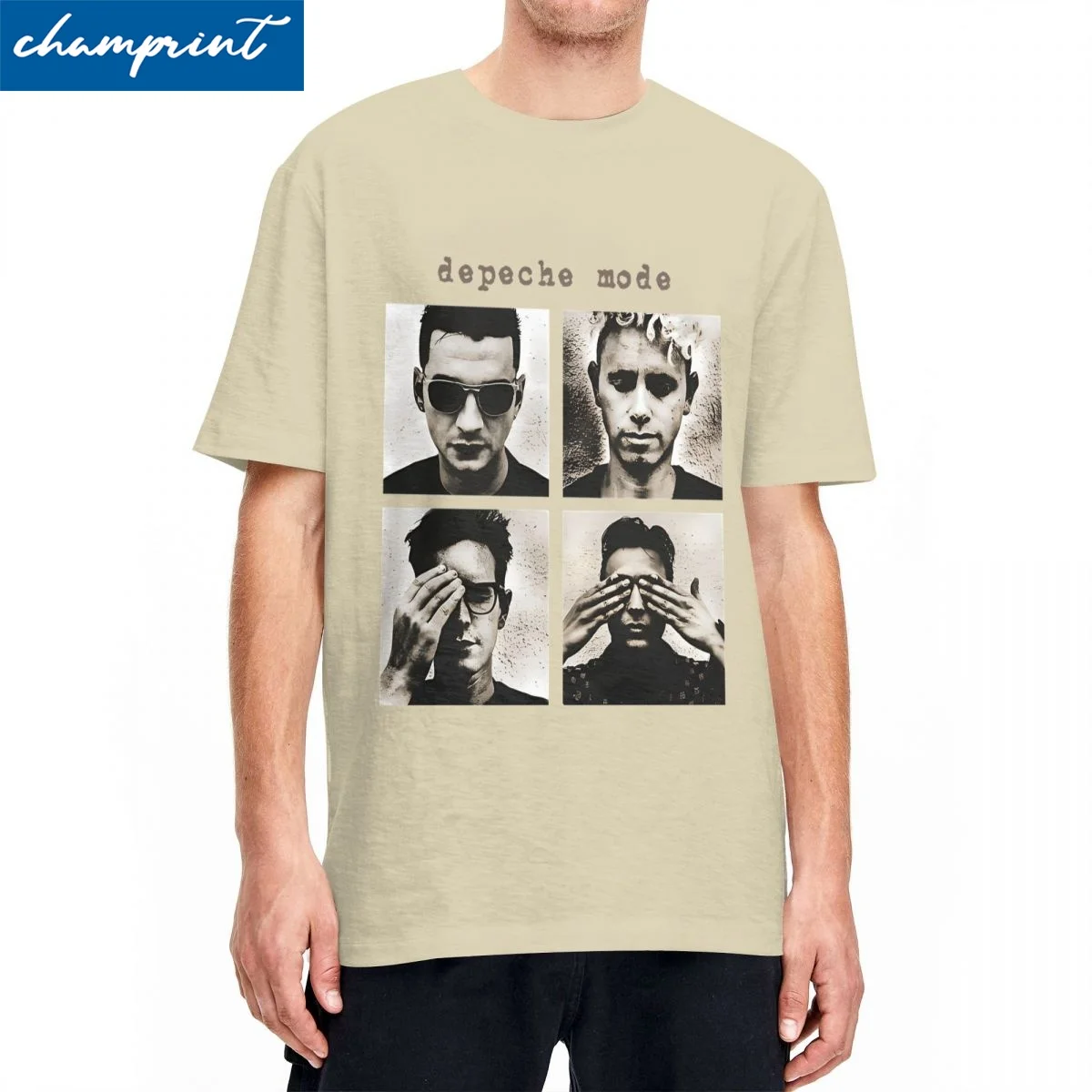 The Musician Mode Live Tour T-Shirt Men Women Depeches Mode Funny Pure Cotton Tees Short Sleeve T Shirts Birthday Gift Clothes