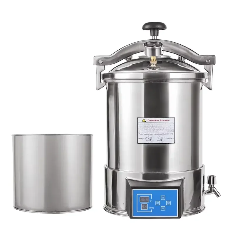 High Quality Portable 18L Autoclave High-temperature Steam Sterilizer