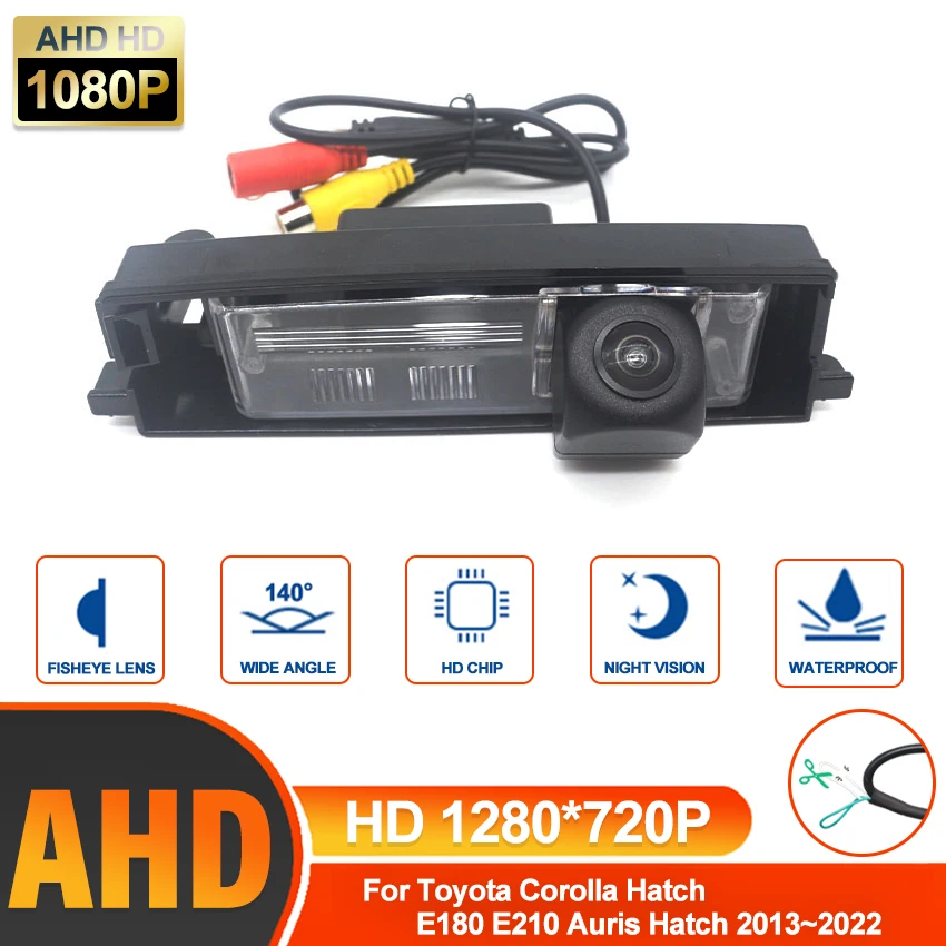 Rear View Camera For Toyota Corolla Hatch E180 E210 Auris Hatch 2013~2022 CCD AHD HD Night Vision Reverse Parking Camera