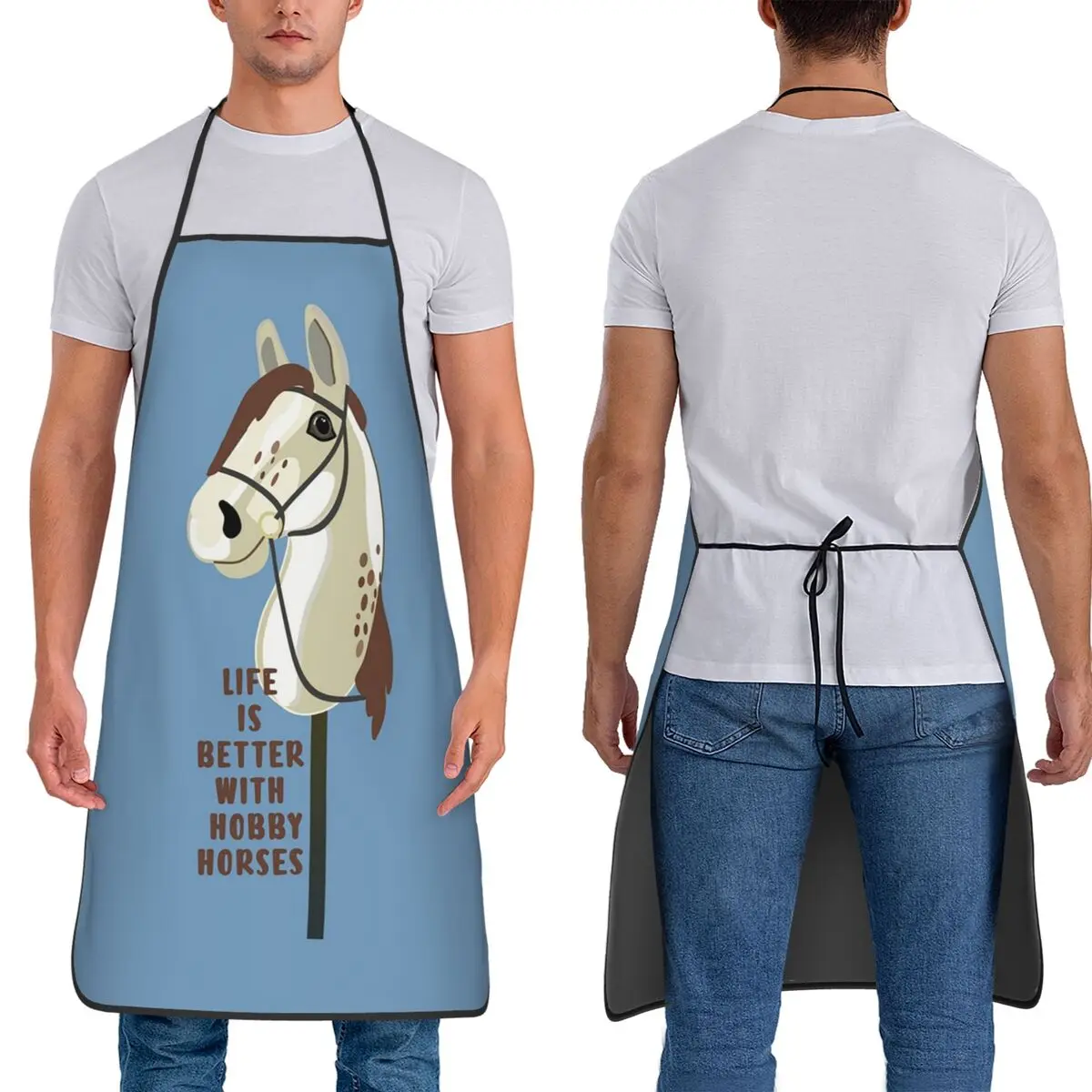 

HOBBY HORSE-Хобби-Хокер-Хобби, фартуки для шеф-повара, кулинарии, кухни, нагрудник, кухонный сарафан для уборки для женщин и мужчин