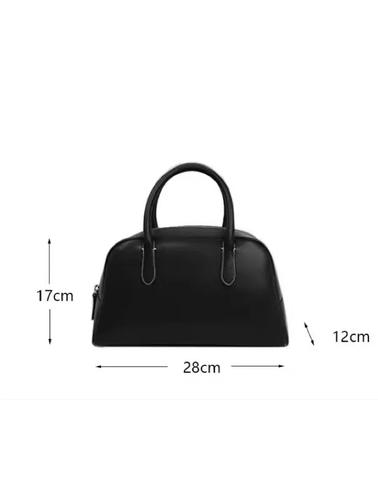 

East Gate NothingWritten Сумка для боулинга Ретро Осенне-зимняя сумка Boston Сумка из натуральной кожи Корейская сумка на молнии