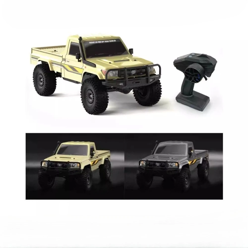

НОВЫЙ YK41011 1/10 Внедорожник с дистанционным управлением RTR 4WD Альпинистский автомобиль RC Rock Truck Моделирование LC79 Модель автомобиля Игрушки