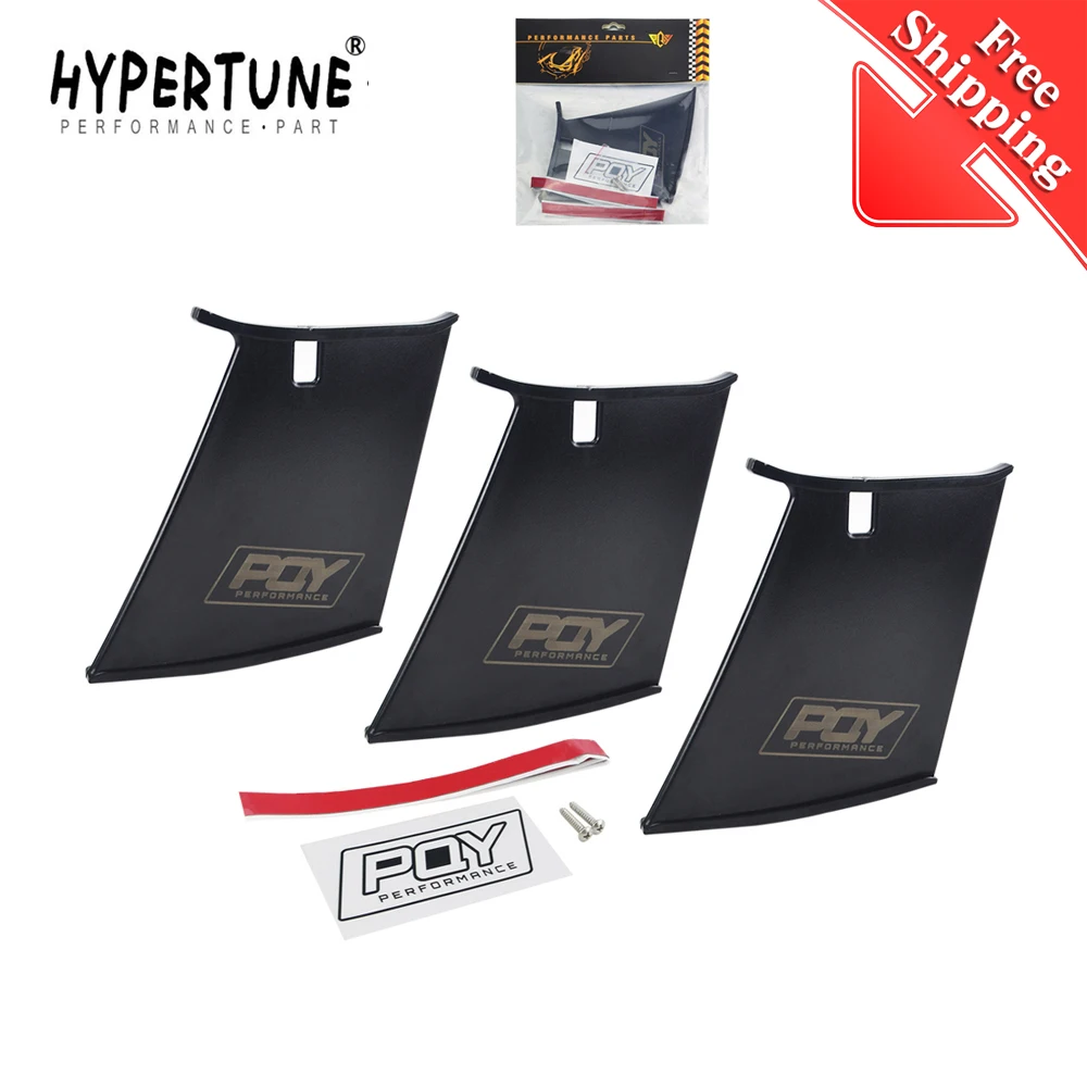 Free Shipping Rear Wing Spoiler Support Stabilizer for Subaru STi 04-07 With PQY Logo HT-WSS01