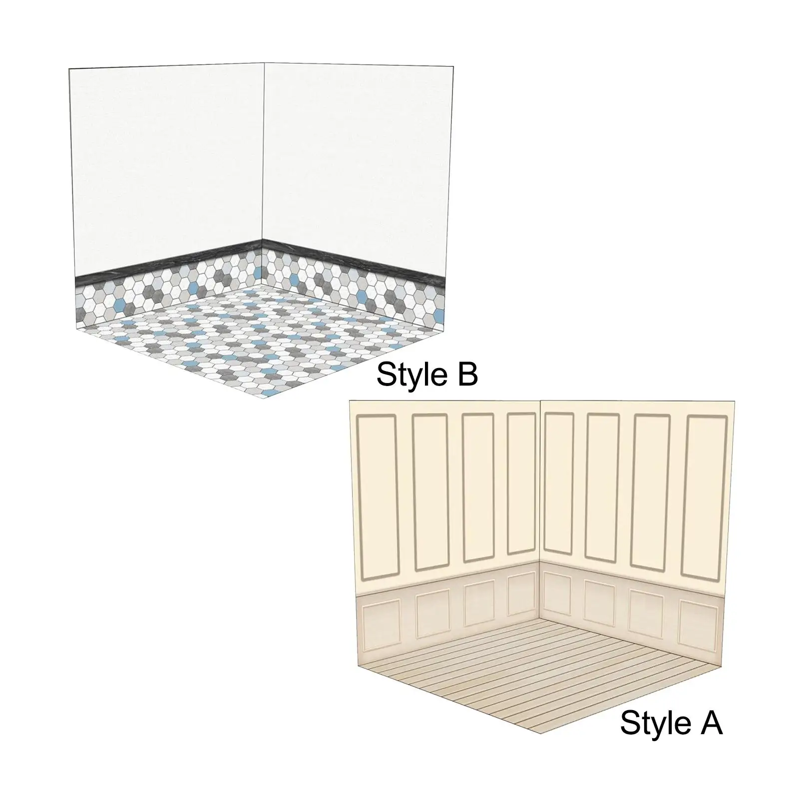 

1:12 Настройка фона для витрины модели автомобиля и куклы