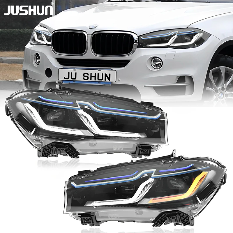 JUSHUN Great Discount BMW F15 X5 Automotive Headlight Assembly Headlamp For BMW 5 Series 2014-2018