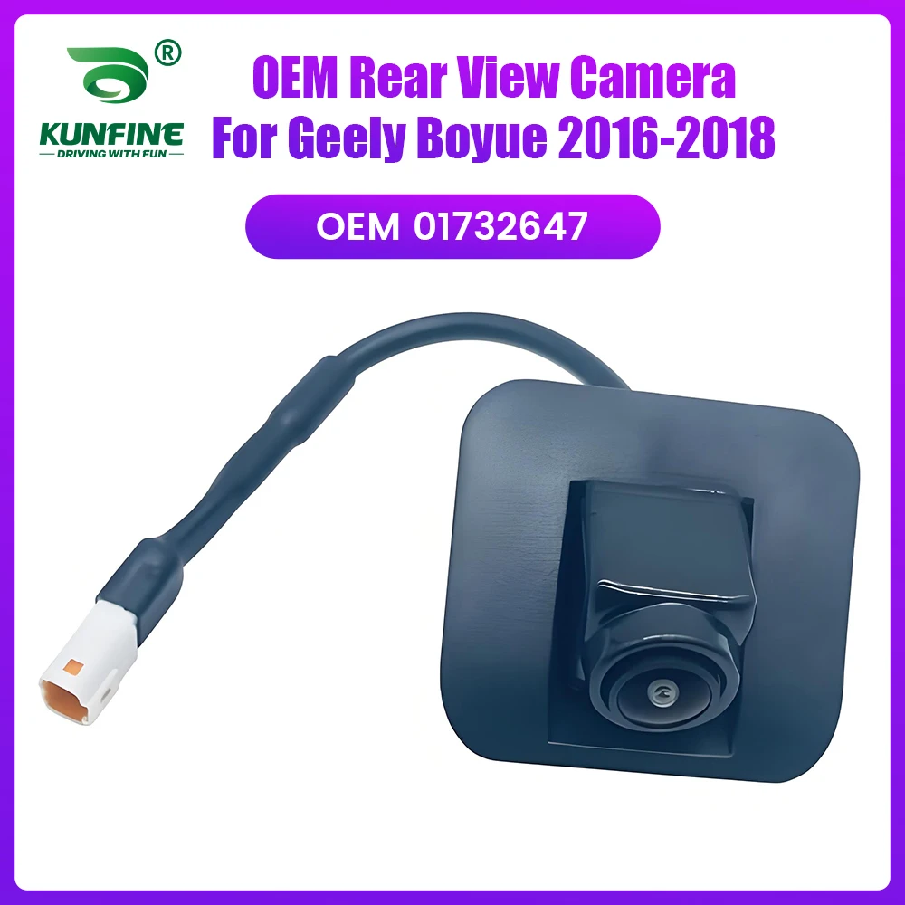 Factory Car Rear View Reverse Backup Camera 01732647 For Geely Boyue 360 View 2016 2017 2018 Waterproof Parking Assist