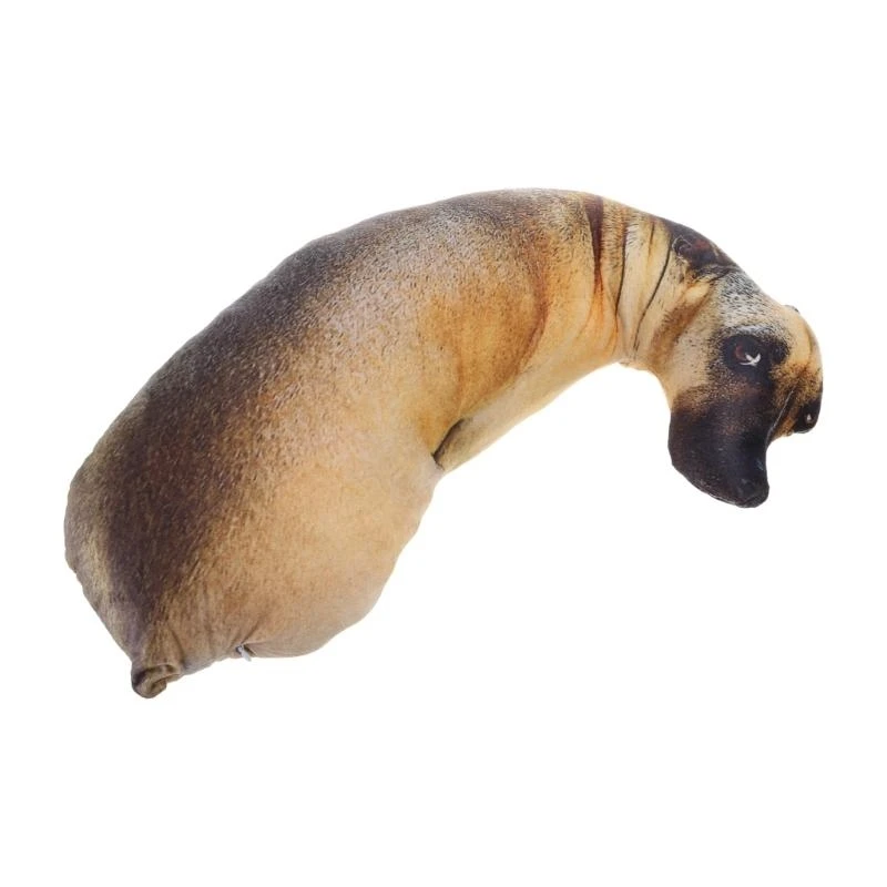 

Smooth Bend Dog Pillow for Doll Soothing Bedroom Decoration Infant Bed/Sofa 15UB