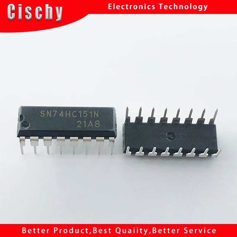 

10 шт./лот SN74HC151N 74HC151N SN74HC151 74HC151