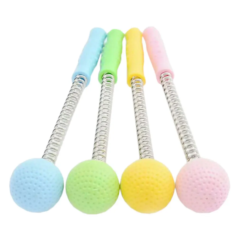 Bola de masaje ergonómica para relajarse el estrés, varilla con mango extensible, Ideal para viajes en casa, recuperación muscular y sistema inmunológico, 4 Uds.