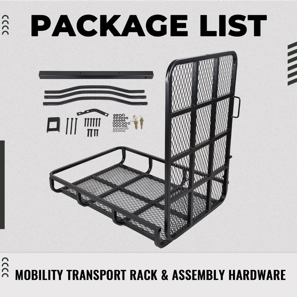 الناقل كرسي متحرك سكوتر كهربائي رف وصلة الإعاقة منحدر طبي سعة 500 رطل