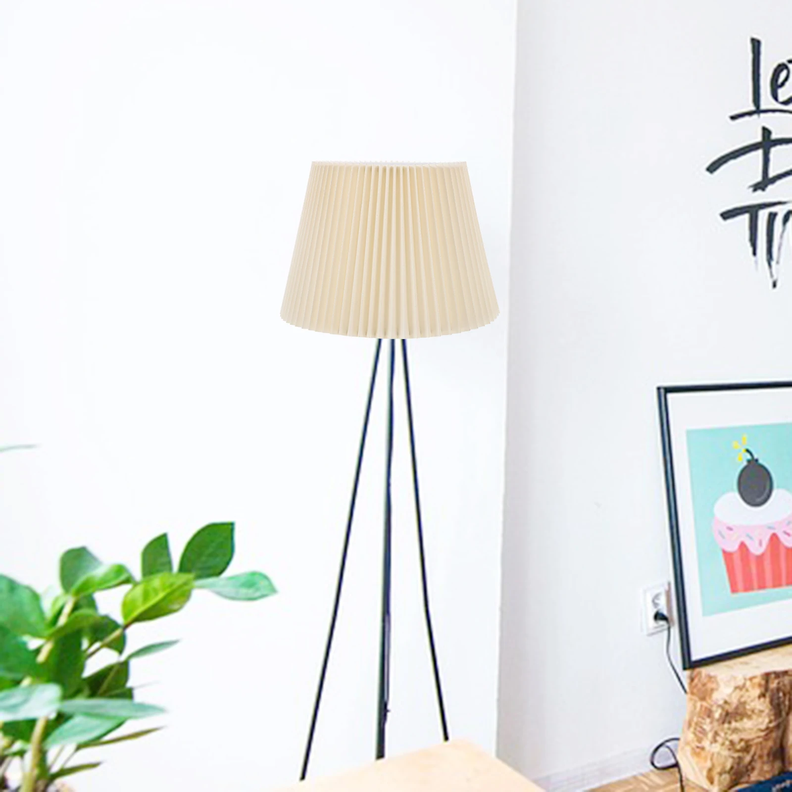 

Universal Cloth Light Shade Replaceable Cover for Small Lamp Shades Ideal Home Warming Gift for Family Friends