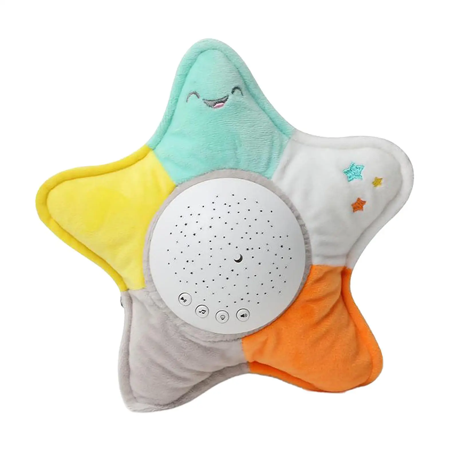 

Stuffed Animal Plush Toys with Night Light Projector and Music Pig